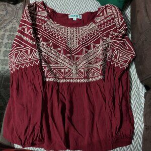 Maroon Longslevee